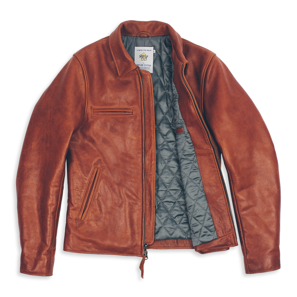 Men's The Moto Jacket in Whiskey