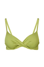 Women's Underwired Bikini Top in Olive — Swimwear