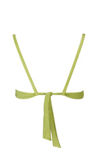 Women's Underwired Bikini Top in Olive — Swimwear
