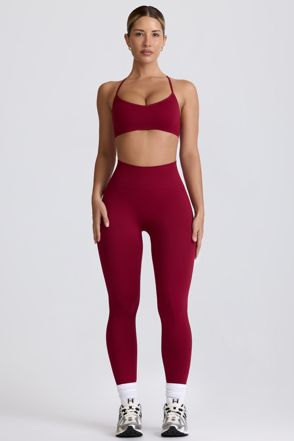 Women's Super Sculpt Seamless Leggings in Cherry — Activewear