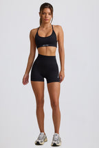 Women's Super Sculpt Seamless Mini Shorts in Black