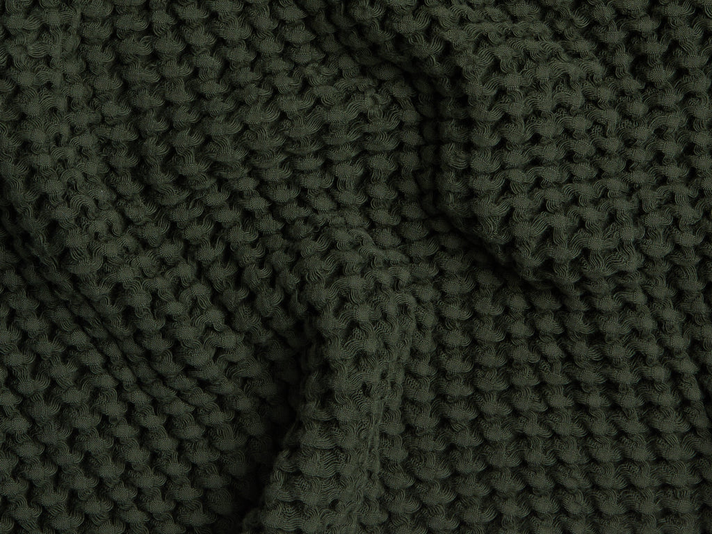 6+6 Waffle Bath Bundle - Evergreen
