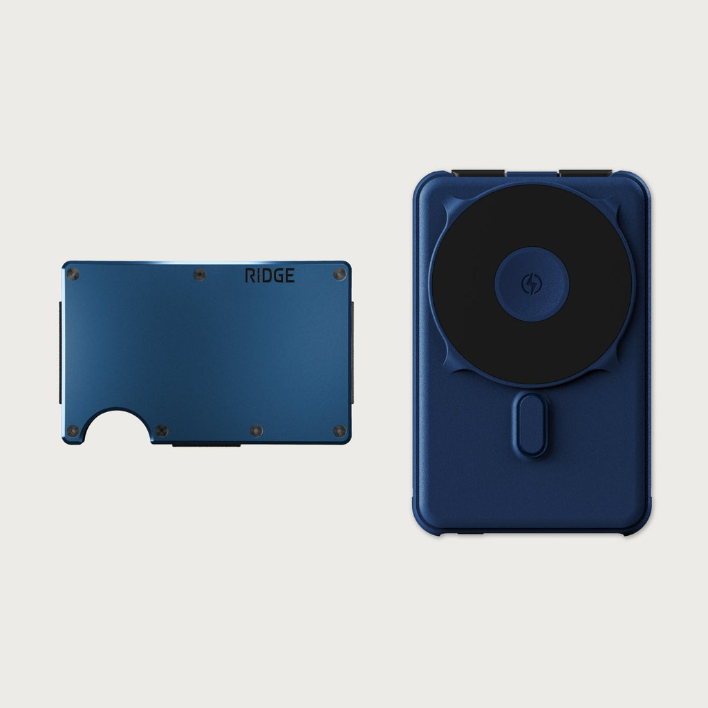 + Power Bank - Alpine Navy + Dark Harbor — Tech Accessories