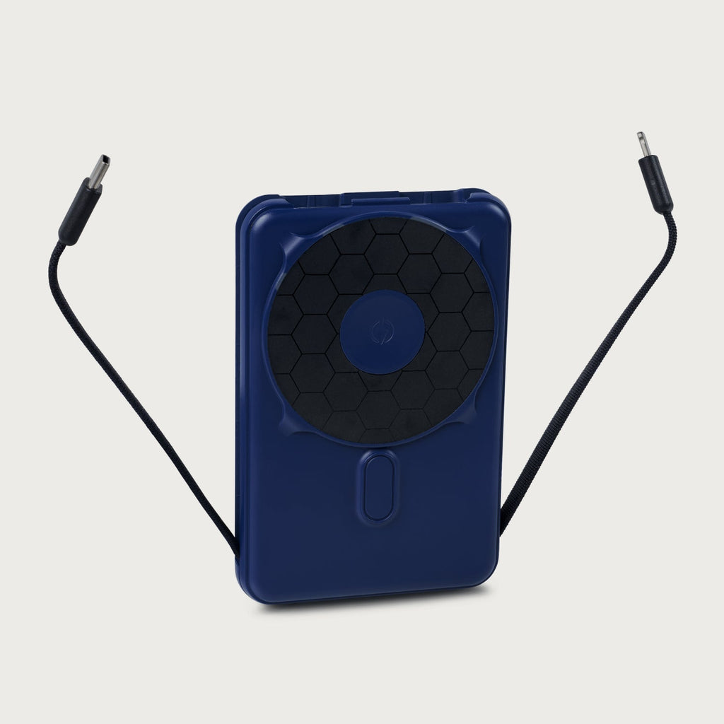 + Power Bank - Alpine Navy + Dark Harbor — Tech Accessories