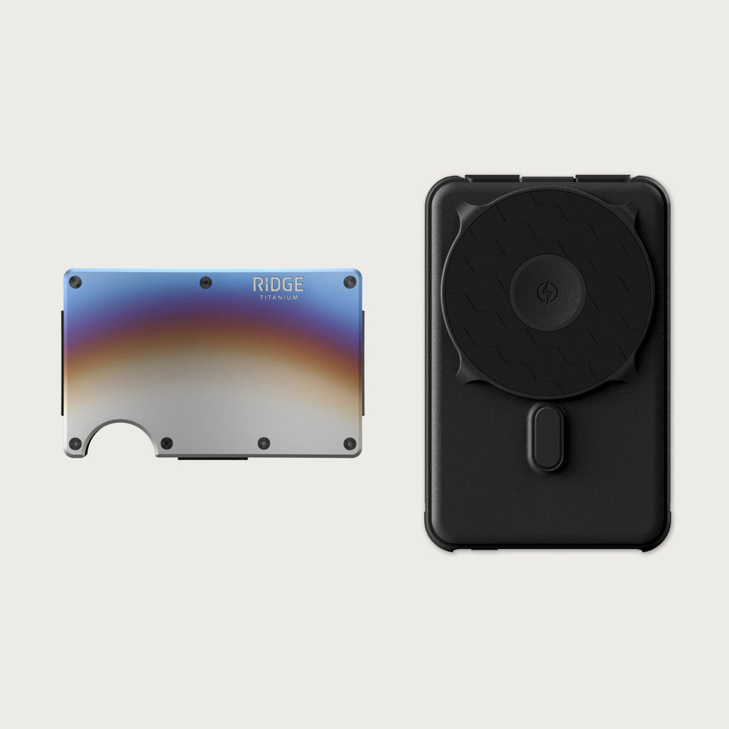 + Power Bank - Burnt Titanium + Matte Black — Tech Accessories