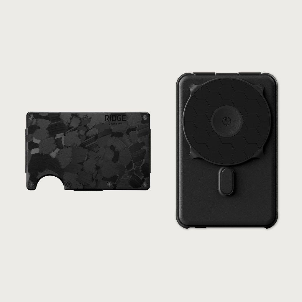 + Power Bank - Forged Carbon + Matte Black — Tech Accessories
