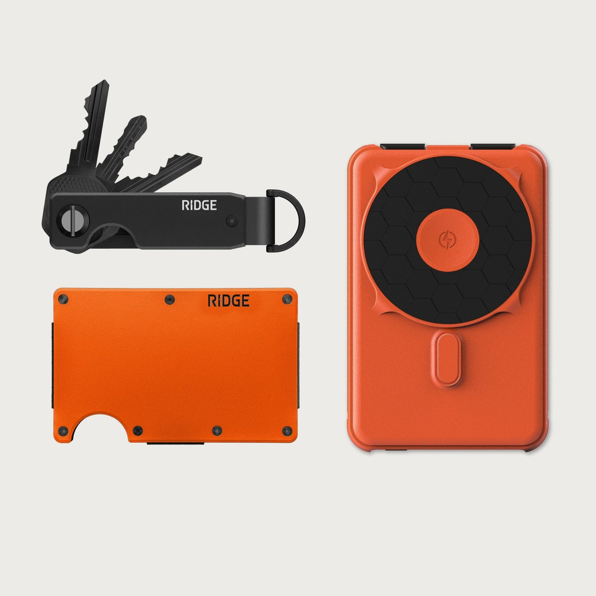 + Power Bank + KeyCase - Basecamp Orange — Tech Accessories