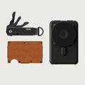 + Power Bank + KeyCase - Tobacco Brown Leather + Matte Black + Royal Black — Tech Accessories