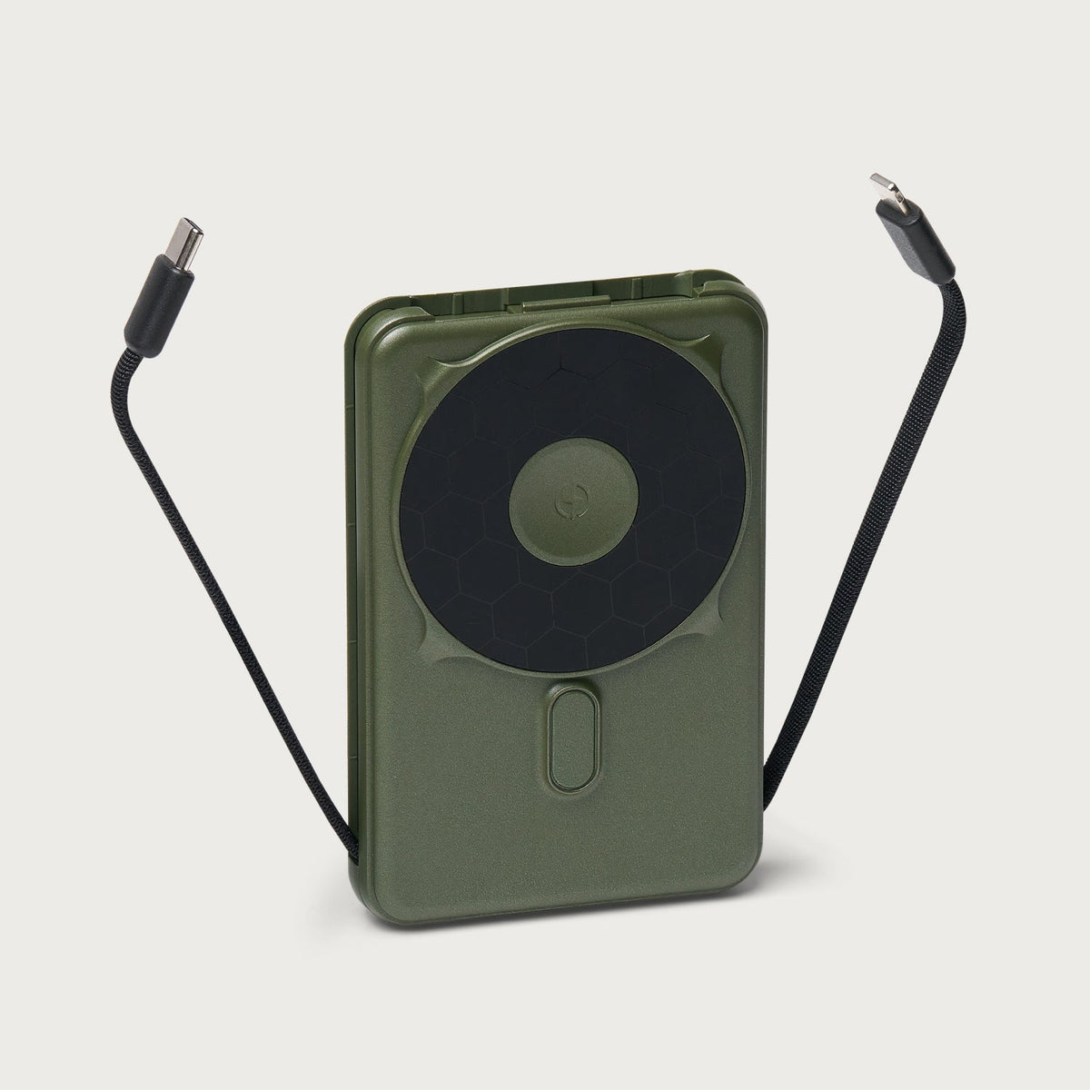 + Power Bank - Matte Olive — Tech Accessories