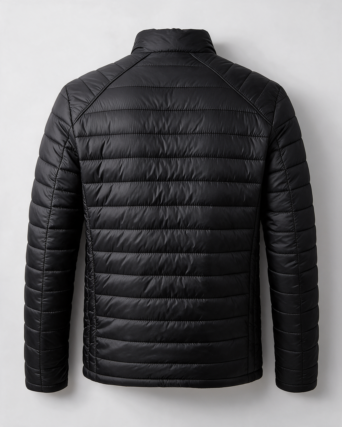 Men’s stand-collar quilted jacket — view 205