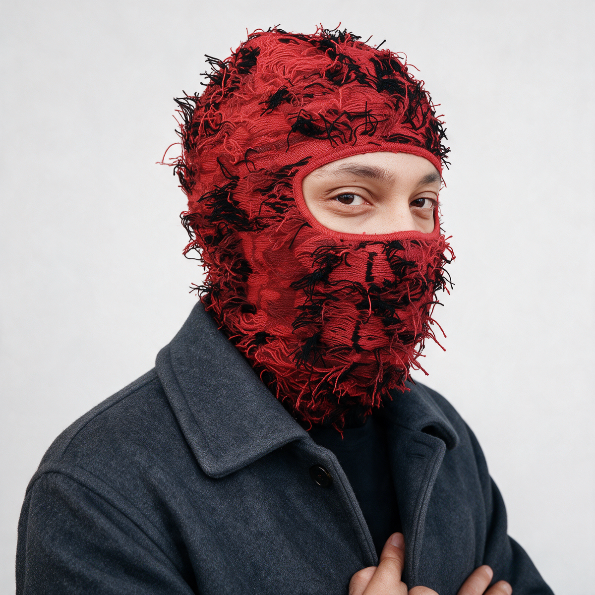 Red and Black balaclava feature photo