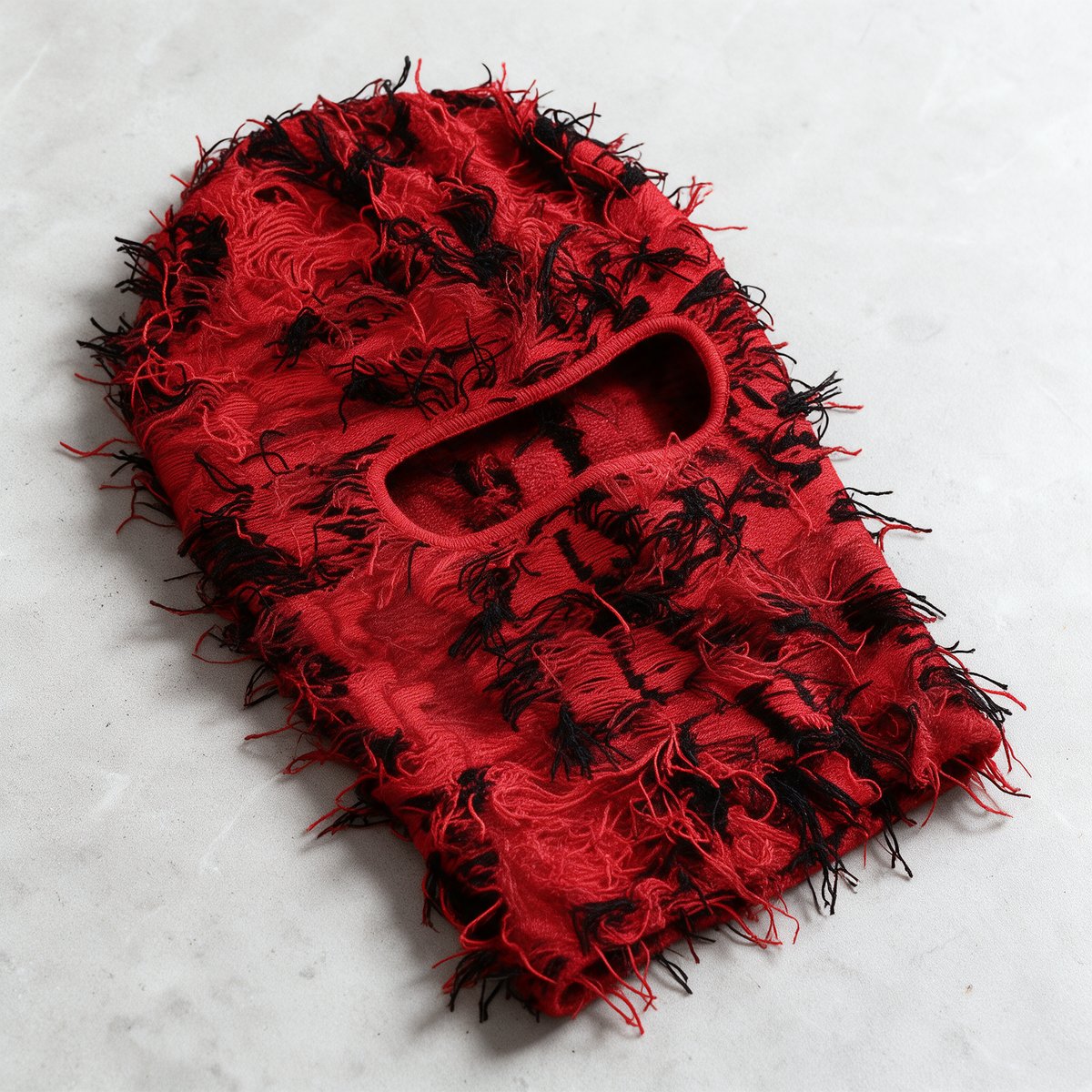 Red and Black balaclava feature photo