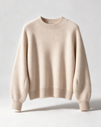 Beige knit garment — gallery-product-front