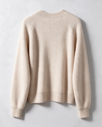 Beige knit garment — gallery-product-back