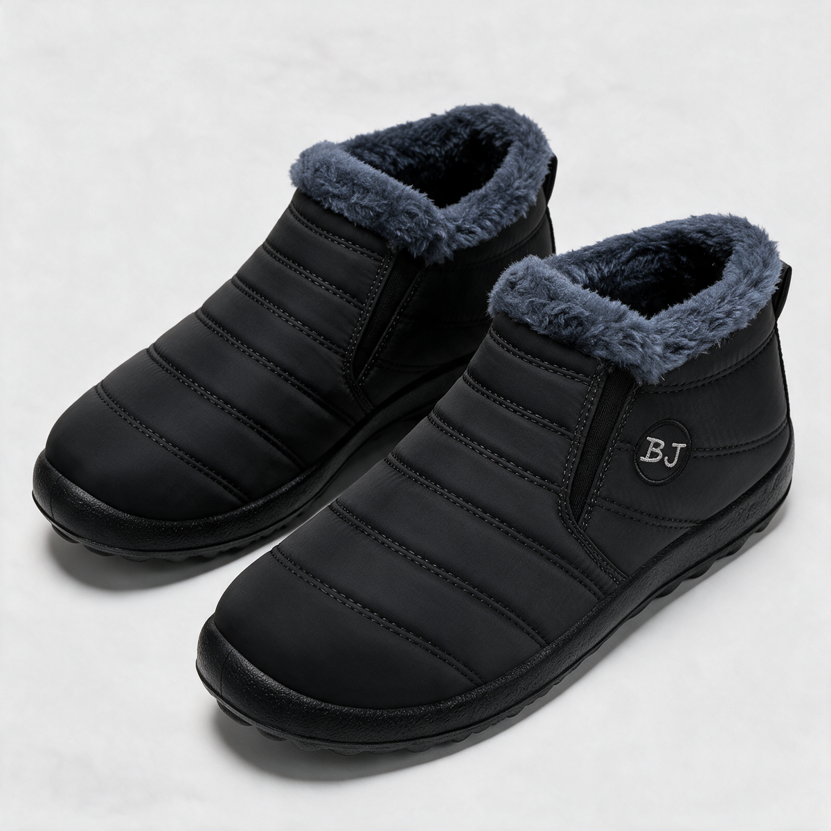 Plush-lined ankle boots feature2