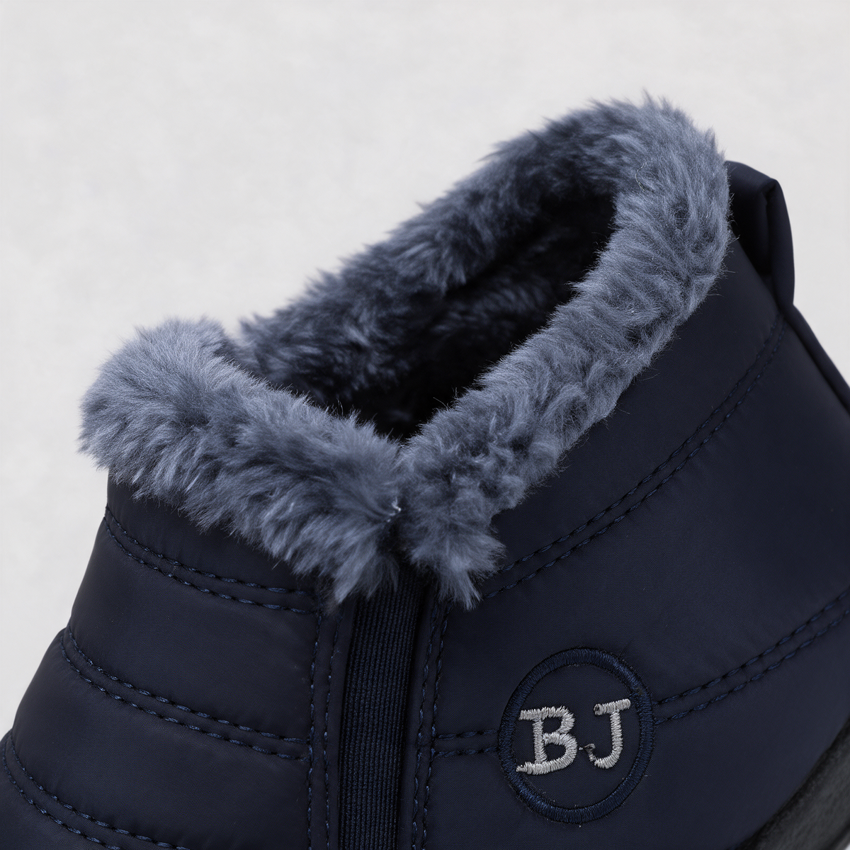 Navy ankle boots feature4