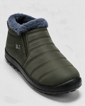Plush-lined slip-on ankle boots — hero