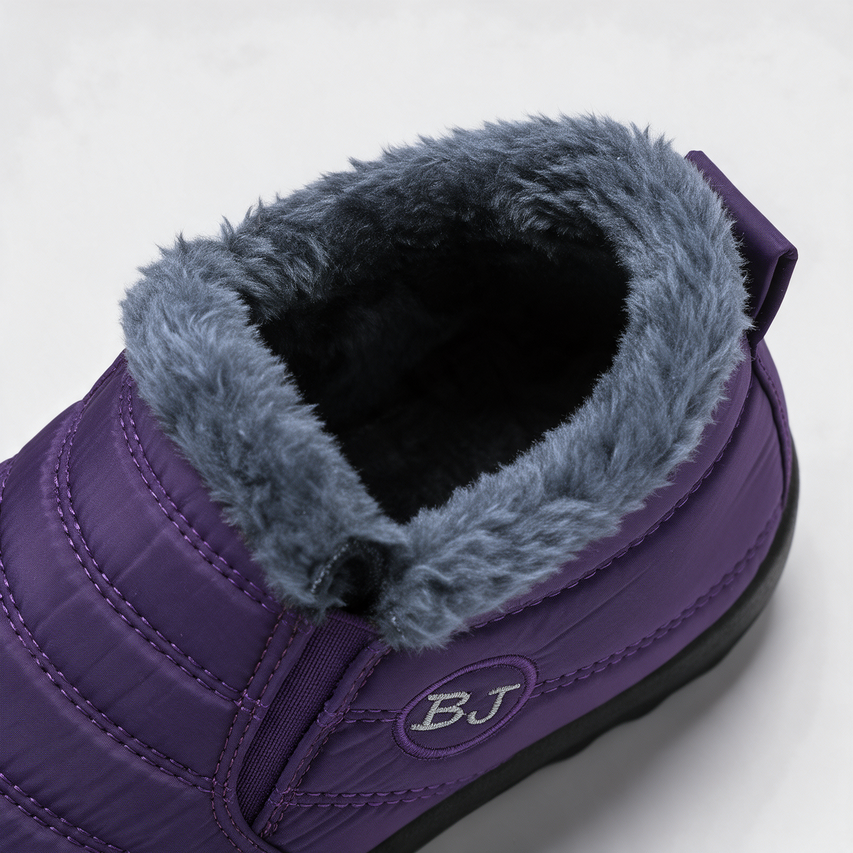 Plush-lined slip-on ankle boots — feature4