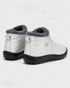 Plush-lined slip-on ankle boots rear