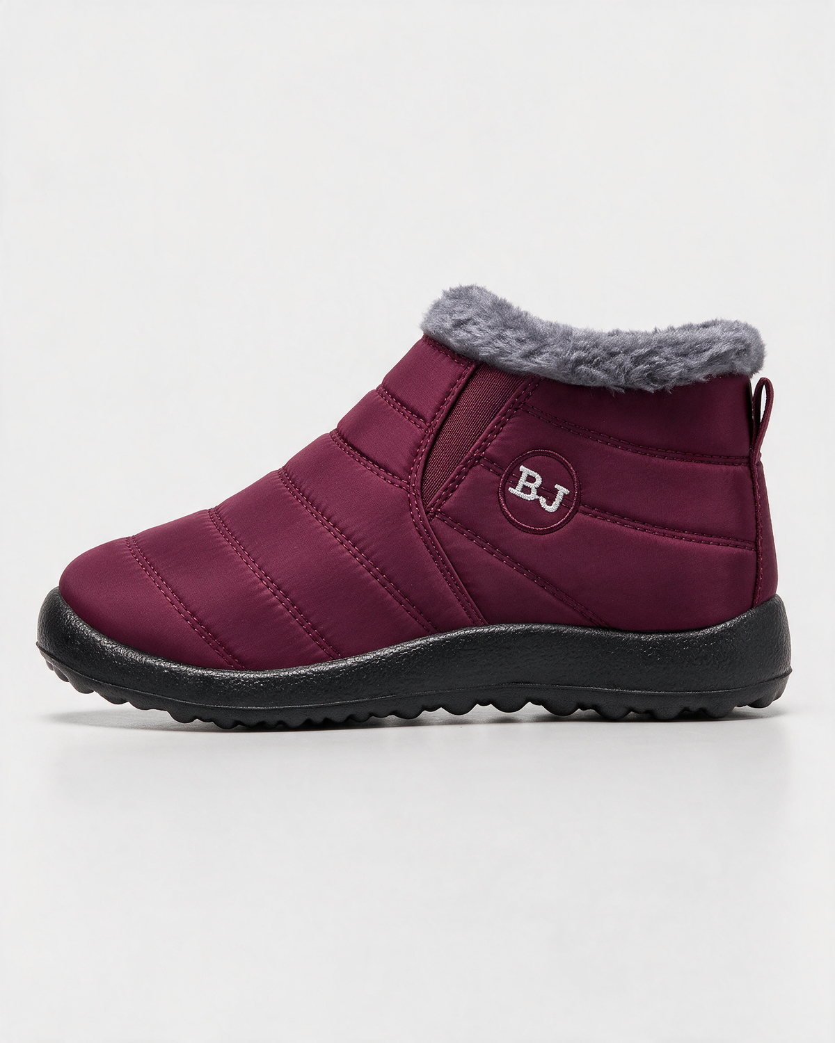 Plush-lined boot profile