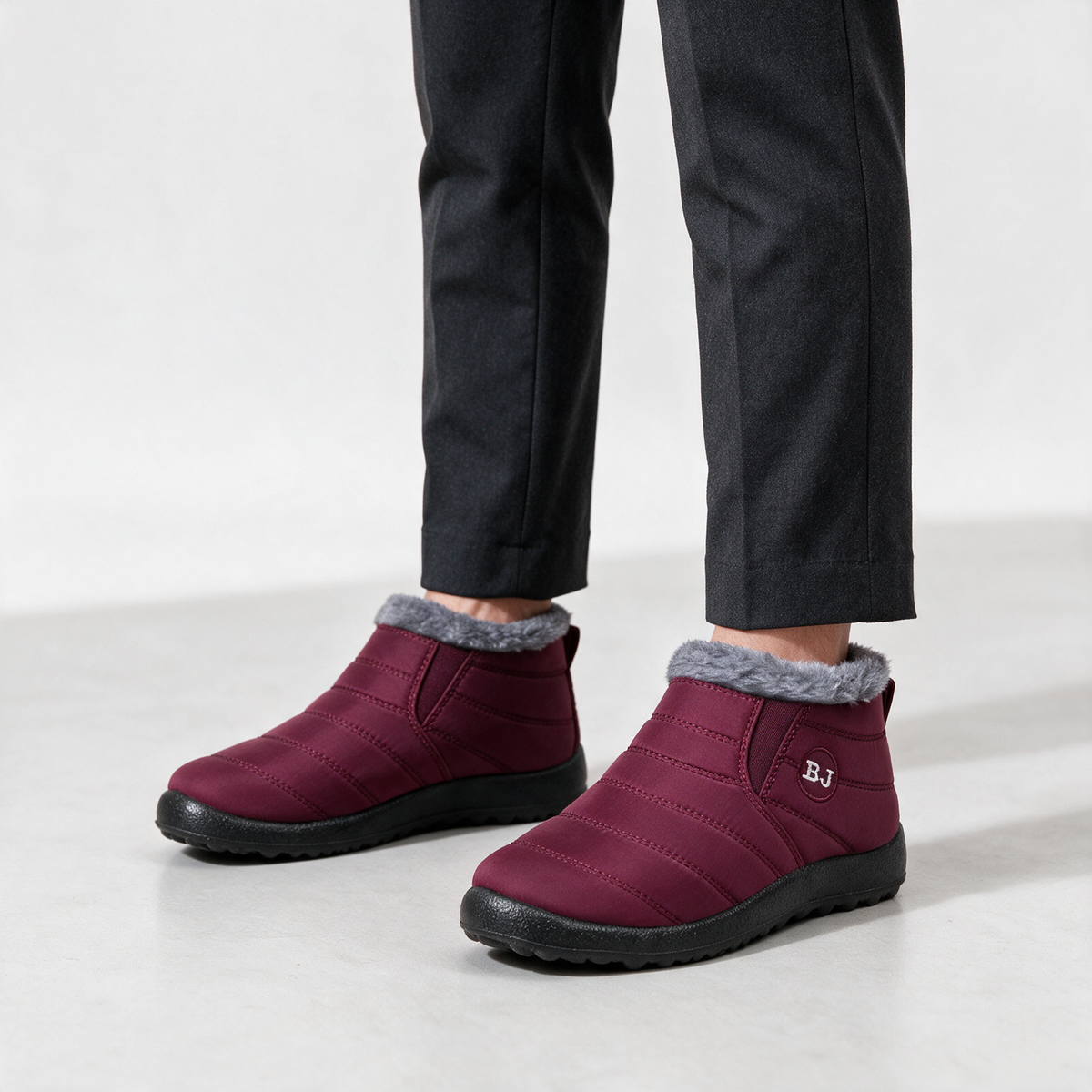 Plush-lined boots feature5