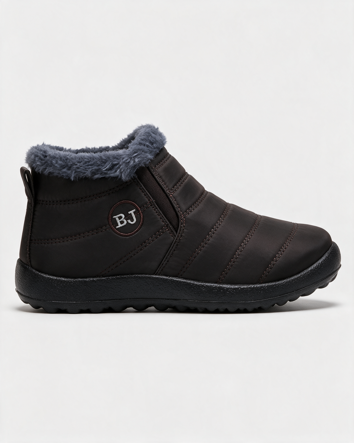 Plush-lined boots profile