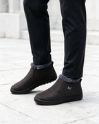 Plush-lined boots lifestyle