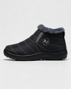 Charcoal plush-lined boots profile