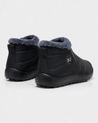 Charcoal plush-lined boots rear