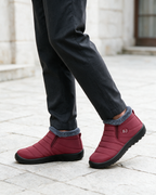 Plush-lined ankle boot lifestyle