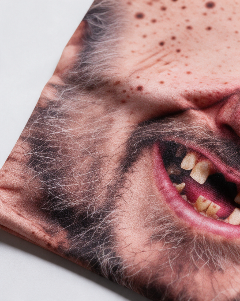 Bearded Grin balaclava — material