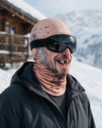 Bearded Grin balaclava — lifestyle