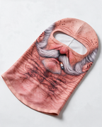 Silver mustache printed balaclava 1905
