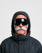 Novelty printed balaclava hero