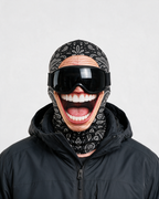 Novelty printed balaclava hero