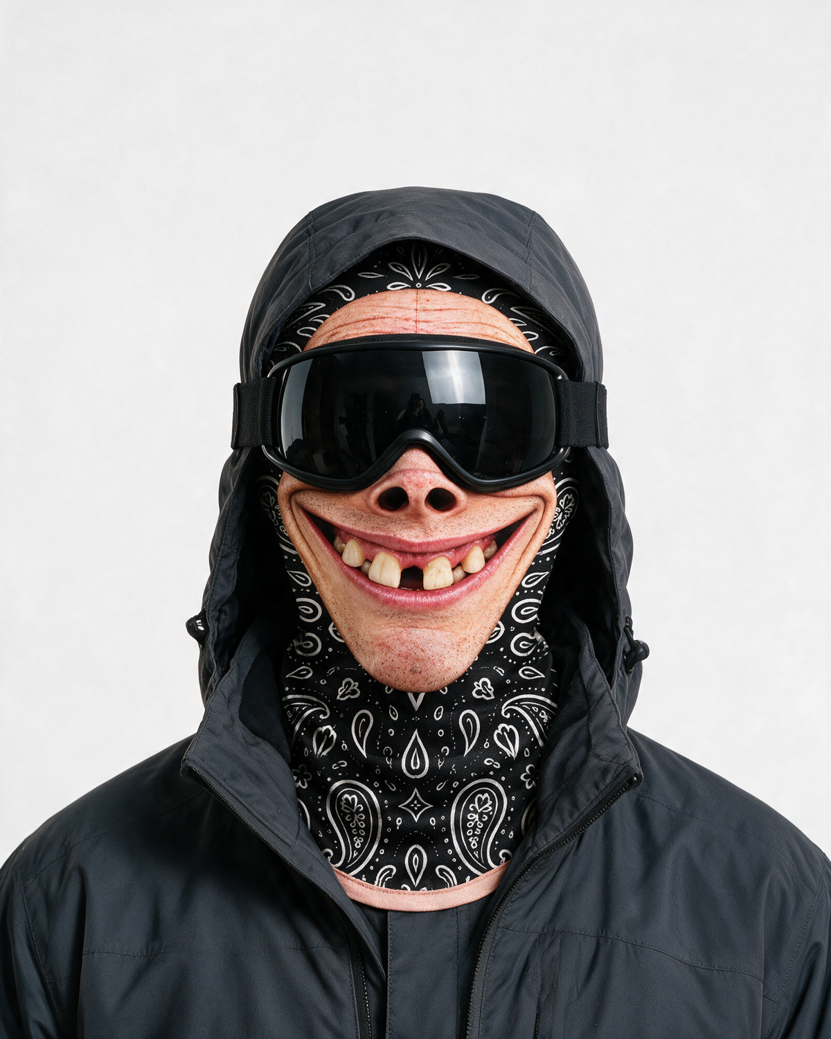 Bandana smirk balaclava hero