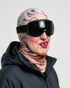 Pearls and Lipstick balaclava fit