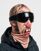 Novelty face-print balaclava fit