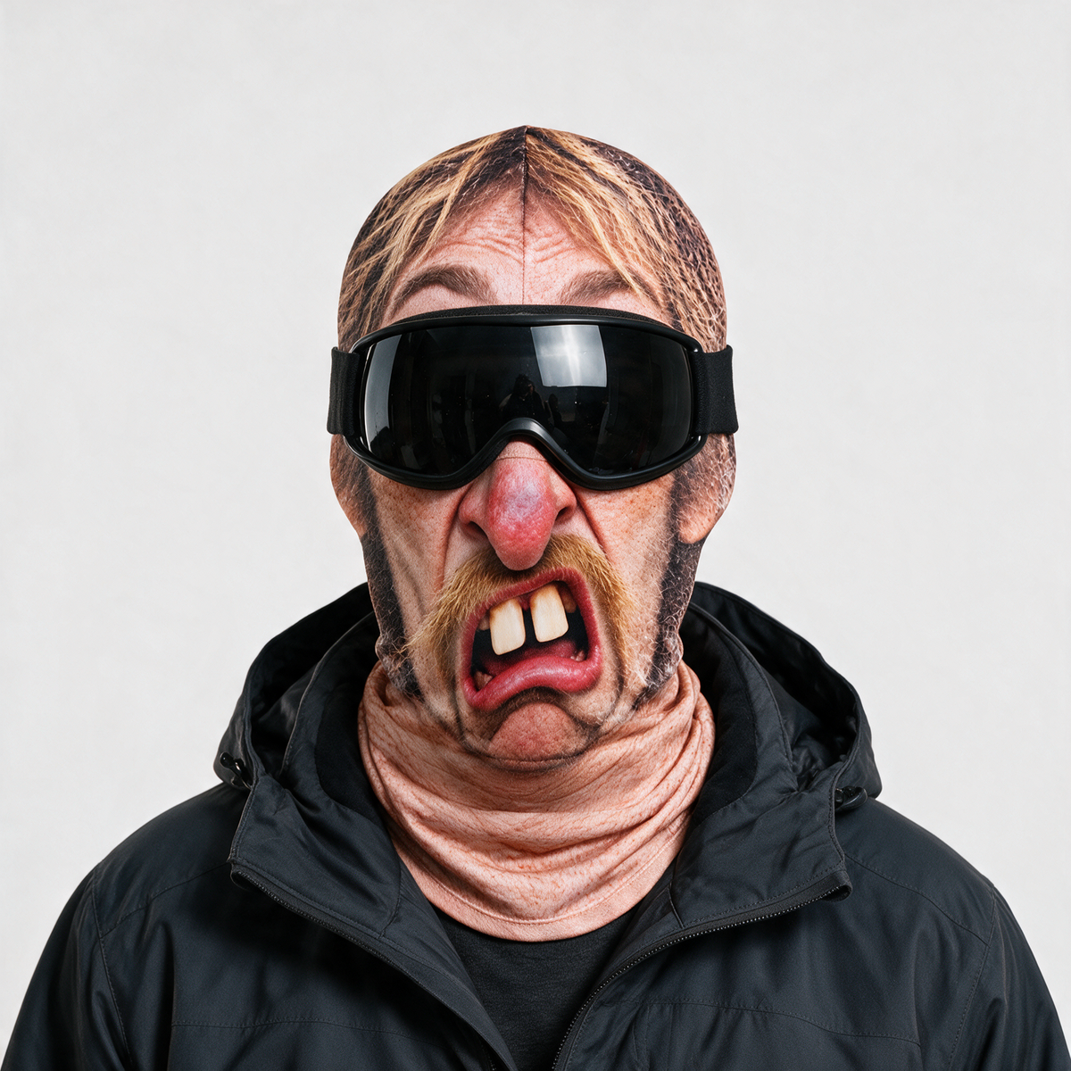 Novelty face-print balaclava feature1