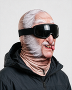 Novelty face-print balaclava fit
