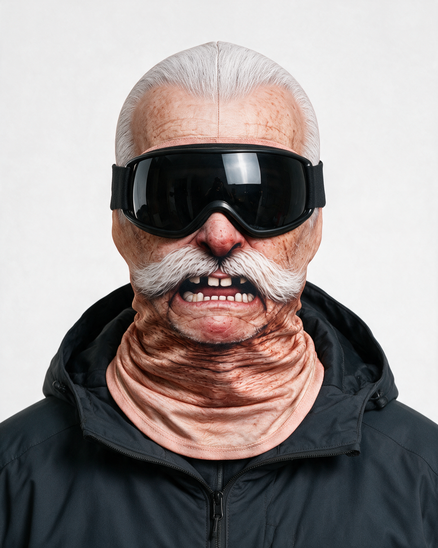 Novelty face-print balaclava hero