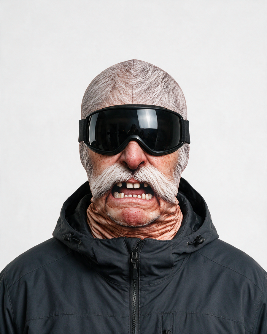 Novelty face-print balaclava hero