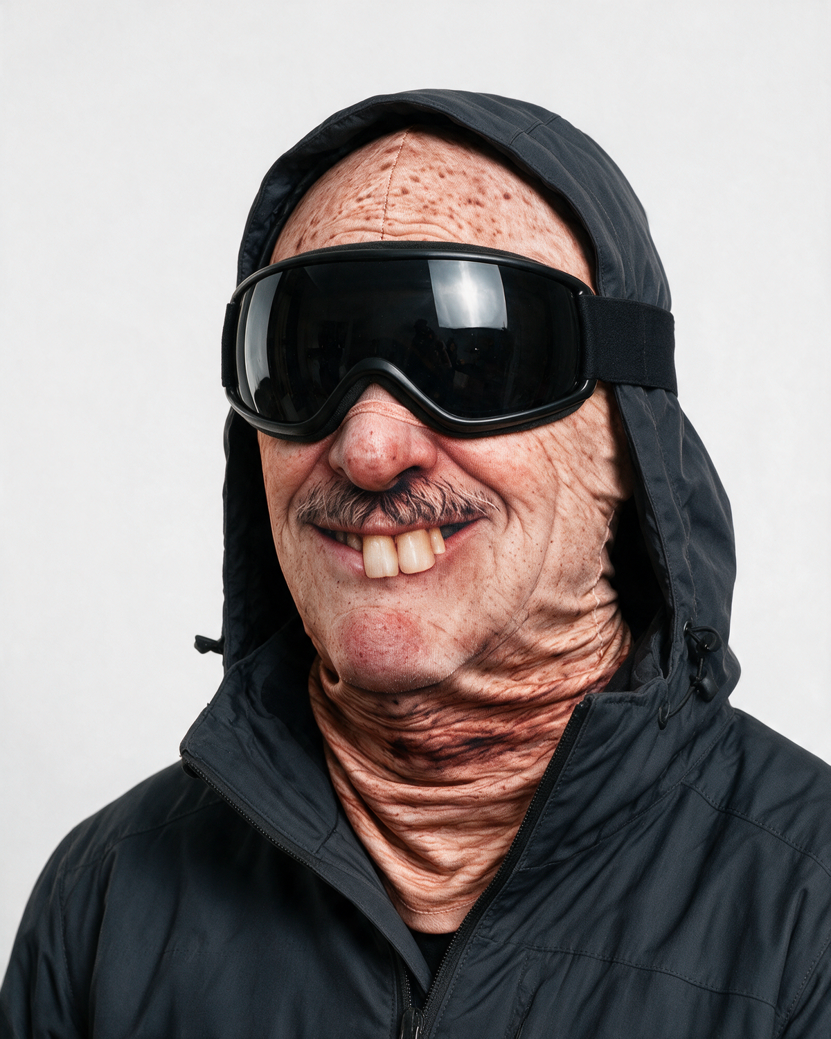 Gap-Tooth Smile balaclava — fit