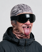 Novelty printed balaclava — fit