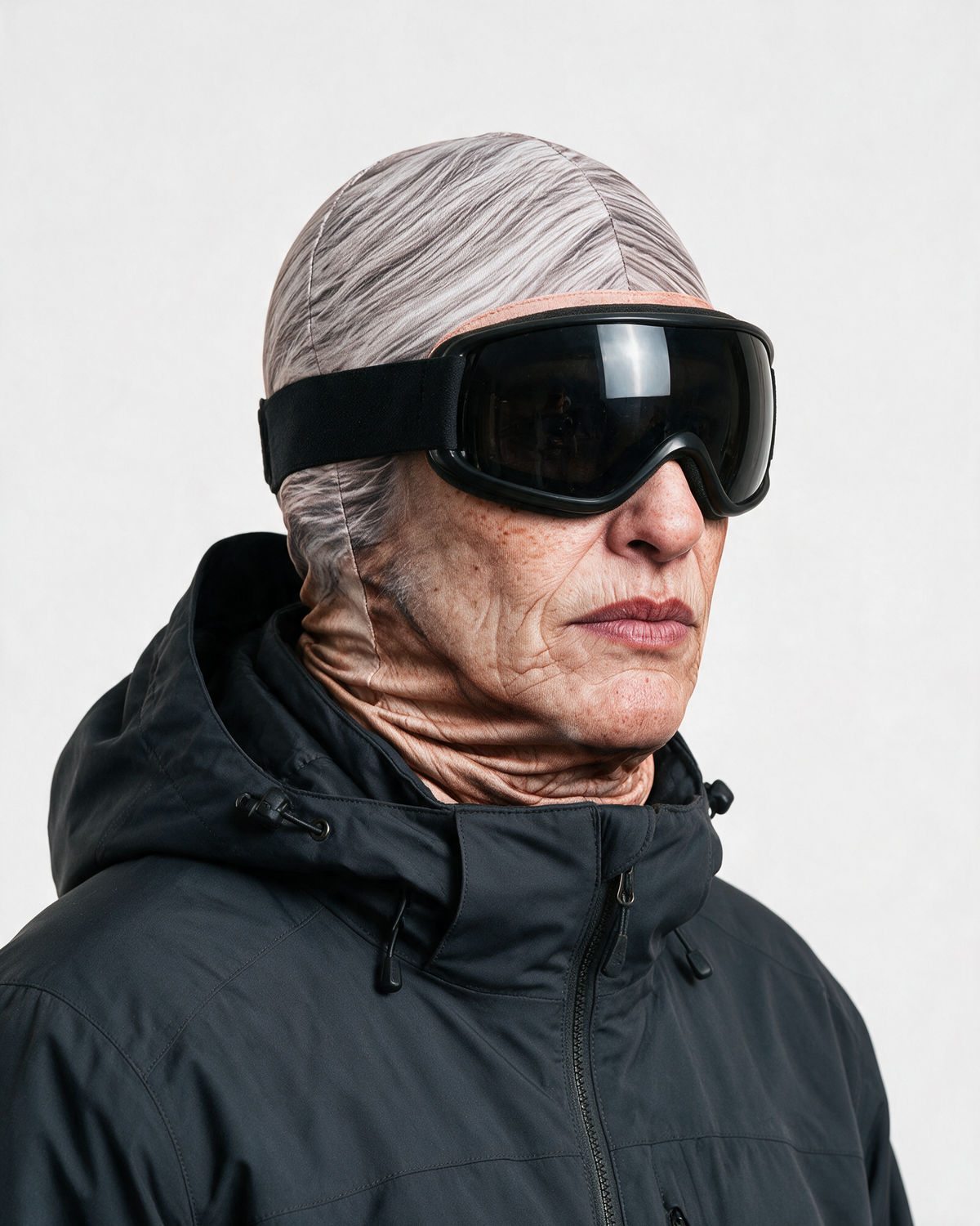 Novelty printed balaclava — fit