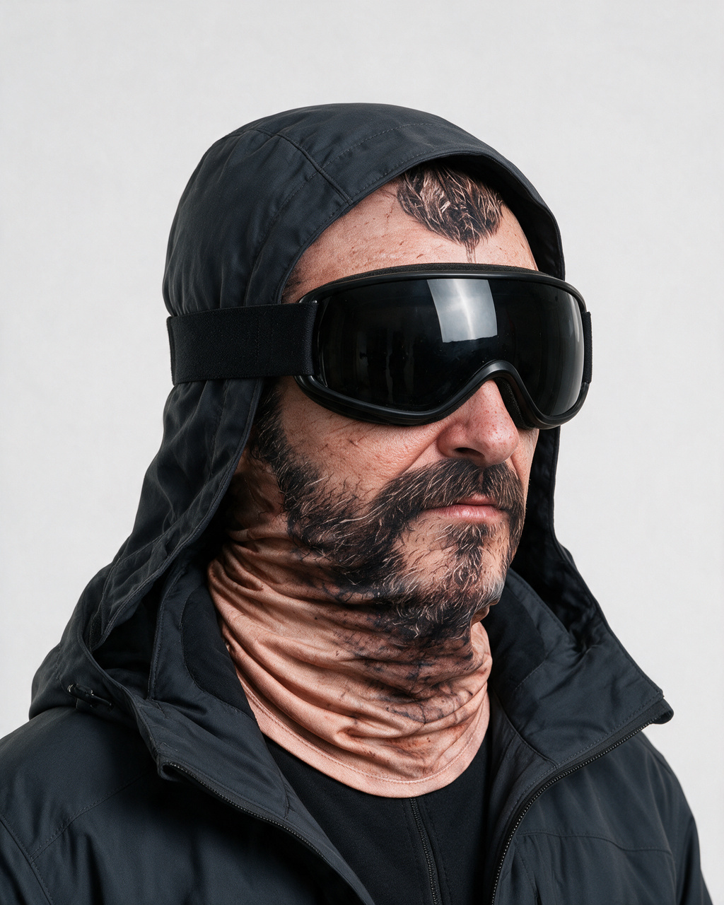 Novelty print balaclava — pattern 23, fit