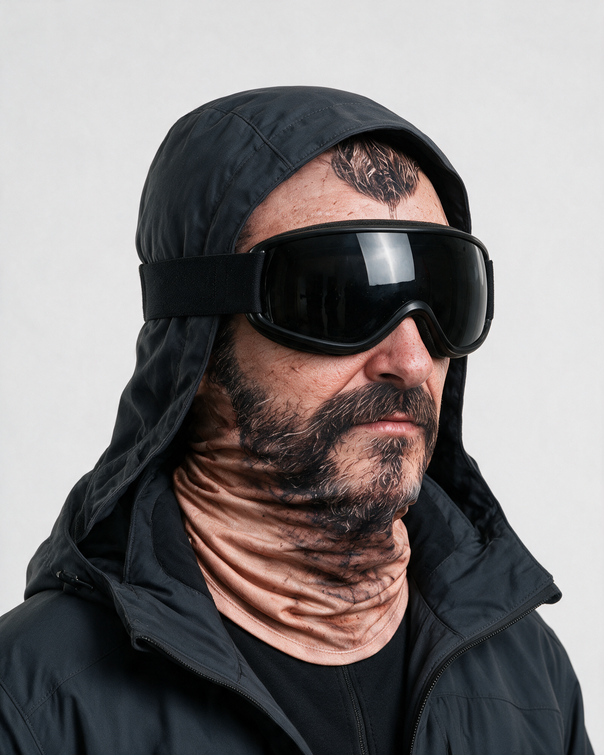 Novelty print balaclava — pattern 23, fit