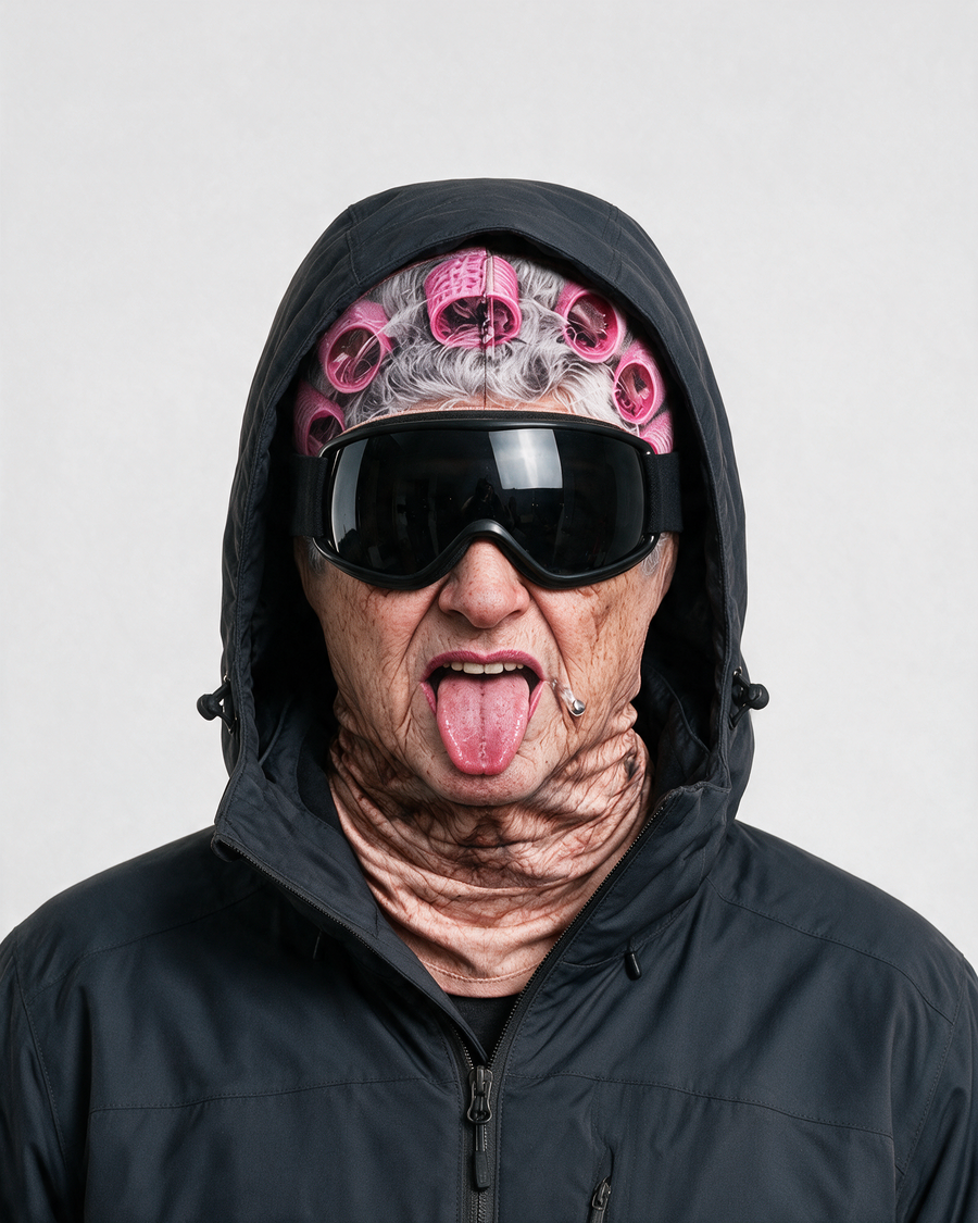 Novelty face-print balaclava hero