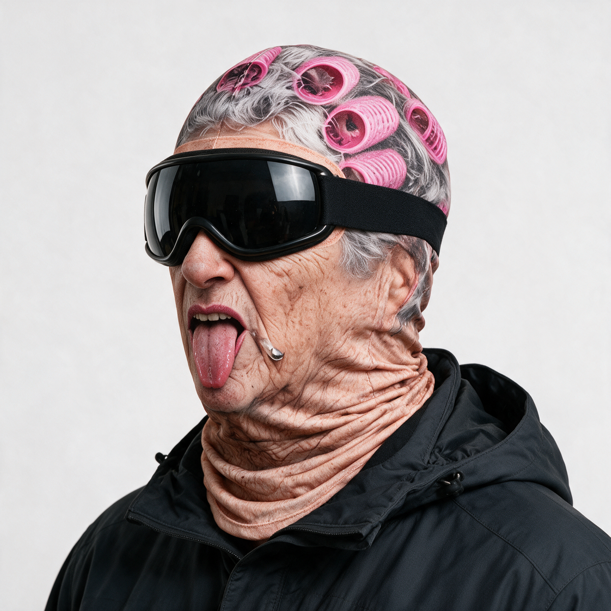 Novelty face-print balaclava feature5