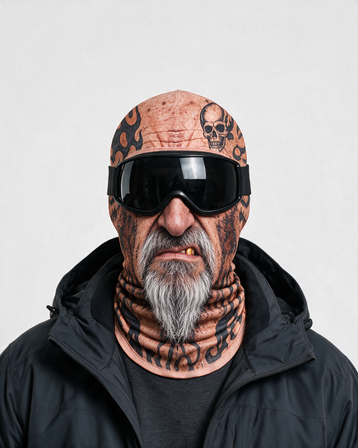 Novelty face-print balaclava hero